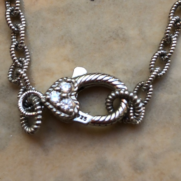 Judith Ripka Turquoise Sterling Necklace - Picture 2 of 4